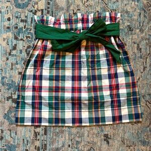 The Beaufort Bonnet Company, Beasley Bow Skirt in field park plaid